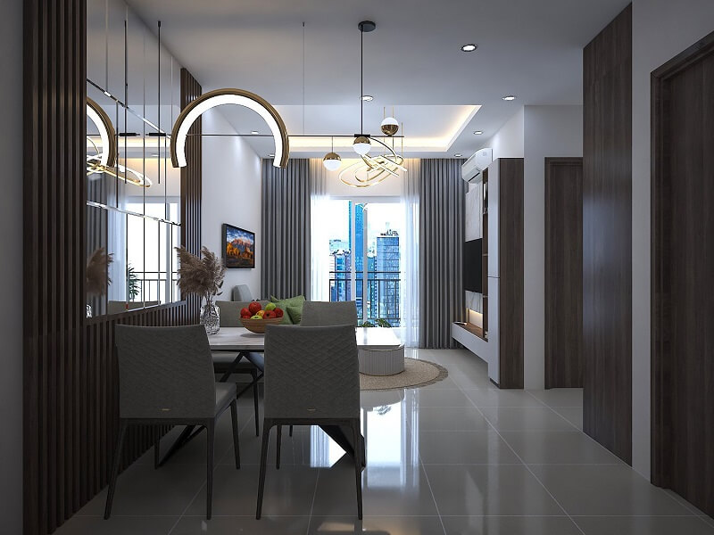 Chung cư 2 phòng ngủ phú gia orchid part nhà bè-4