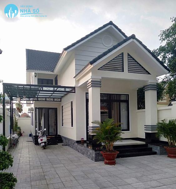 nhà cấp 4 Mái thái