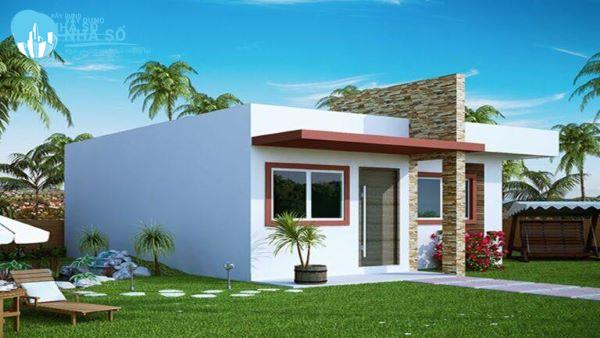 Mẫu Nhà Cấp 4 Mái Bằng 300 Triệu có sân vườn