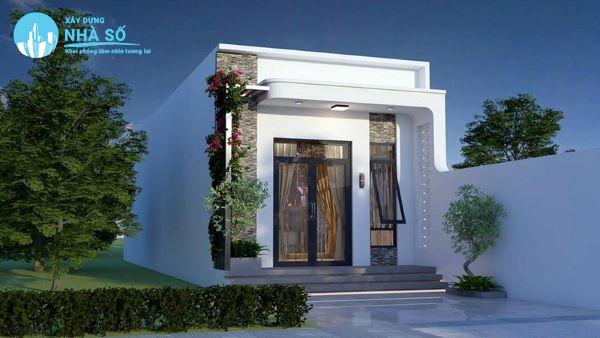 Mẫu Nhà Cấp 4 Mái Bằng 5x20 Đẹp