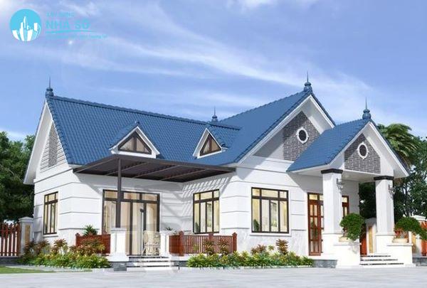 Mẫu Nhà Cấp 4 Mái Thái 200 Triệu sang trọng, quý phái