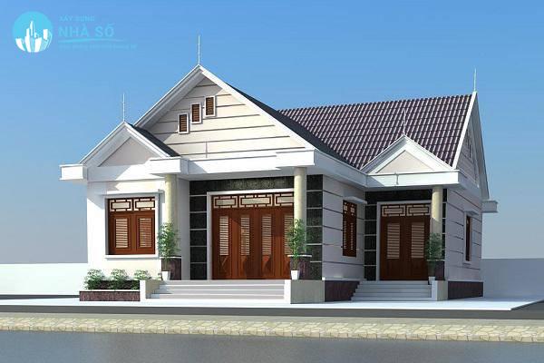 Mẫu Nhà Cấp 4 Mái Thái 200 Triệu lấy cảm hứng từ các ngôi nhà ngày xưa