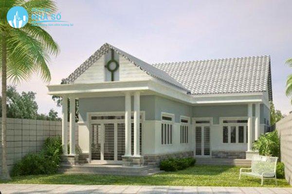 Mẫu Nhà Cấp 4 Mái Thái 200 Triệu phù hợp với sân vườn