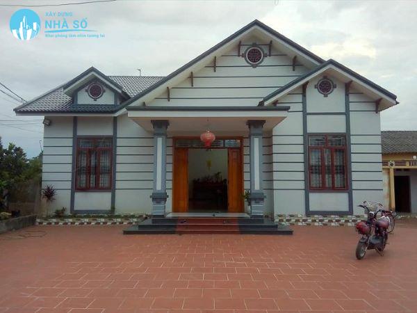 Mẫu nhà cấp 4 mái thái 300 triệu phù hợp để làm ở nông thôn