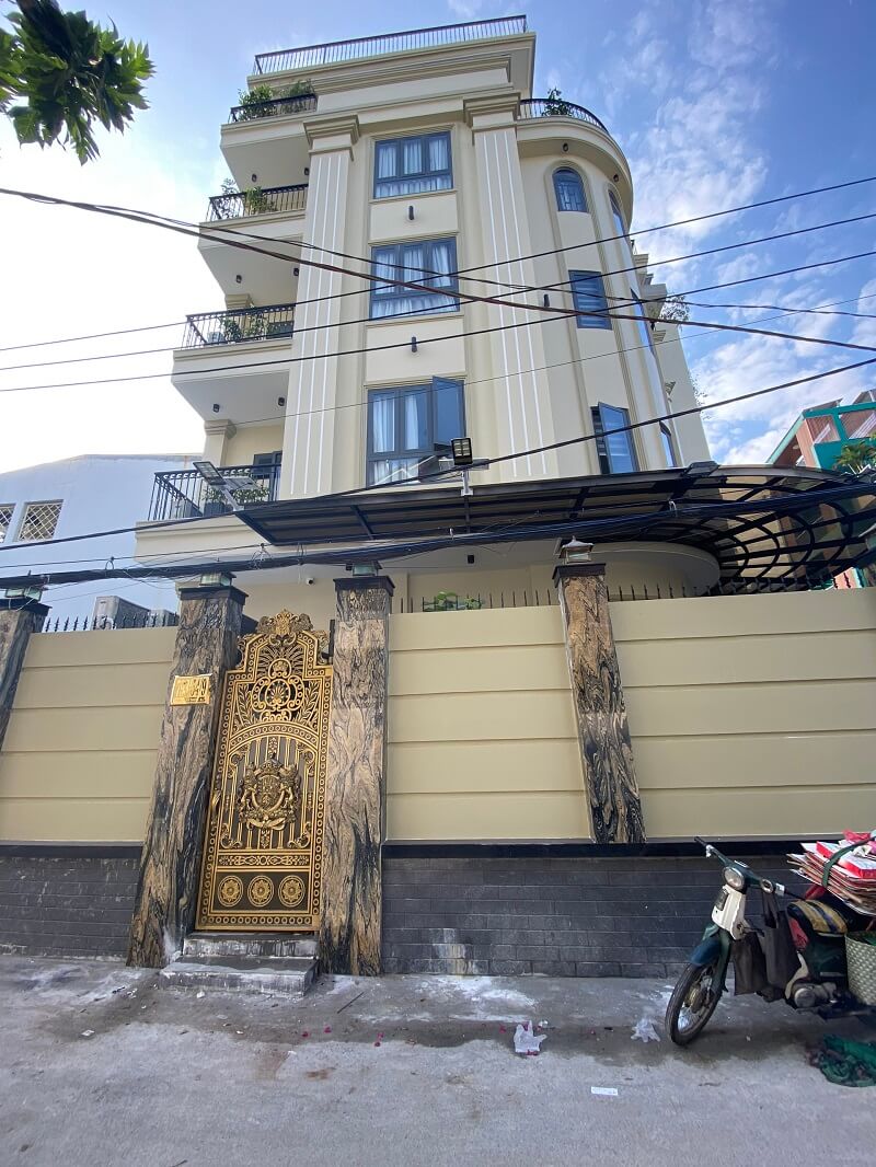 Nhà phố 2 mặt tiền tân cổ điển quận 7 1 trệt 3 lầu-2